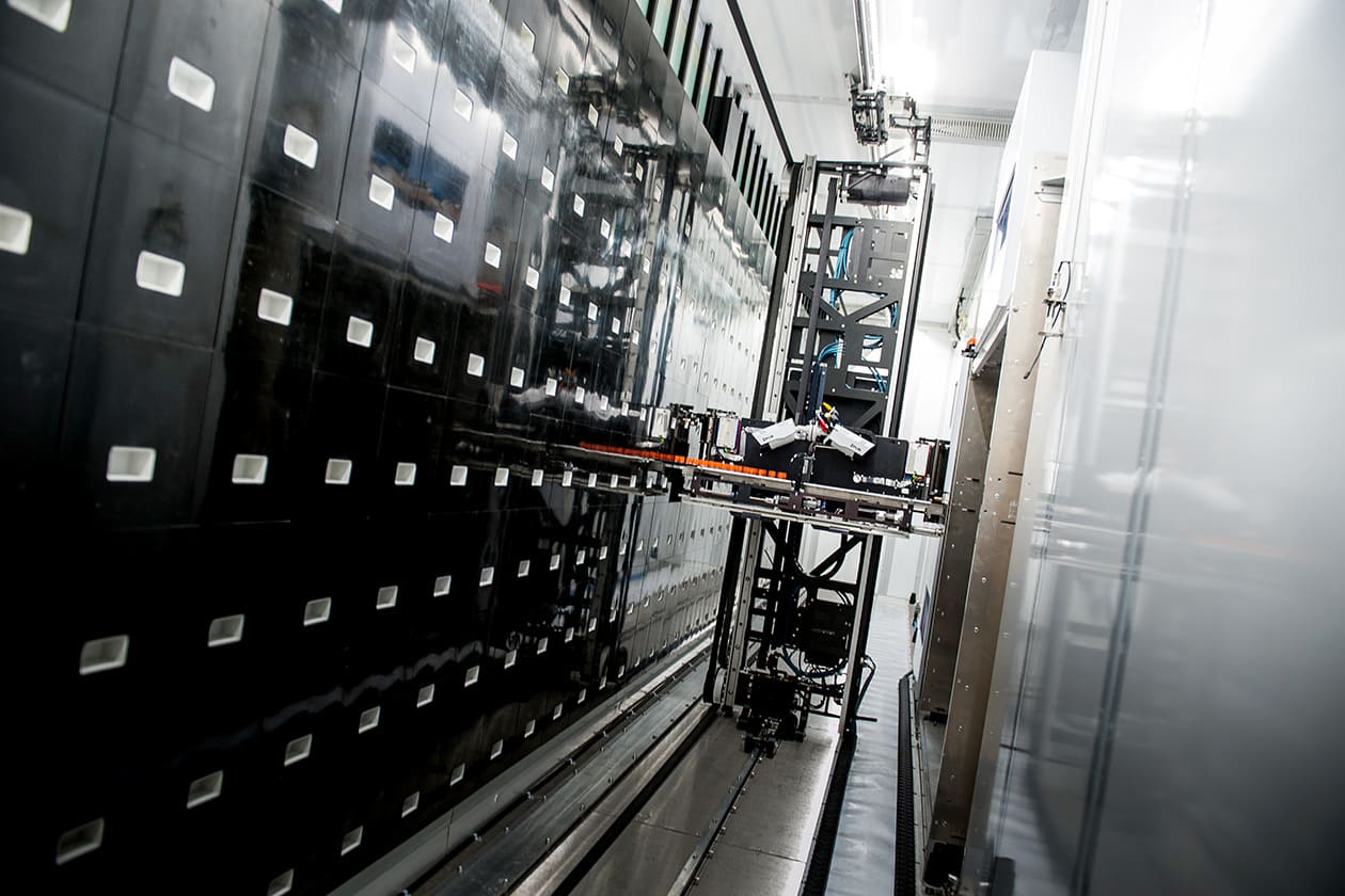 <hr>BioStore II, biobanque automatisée à -80°C.