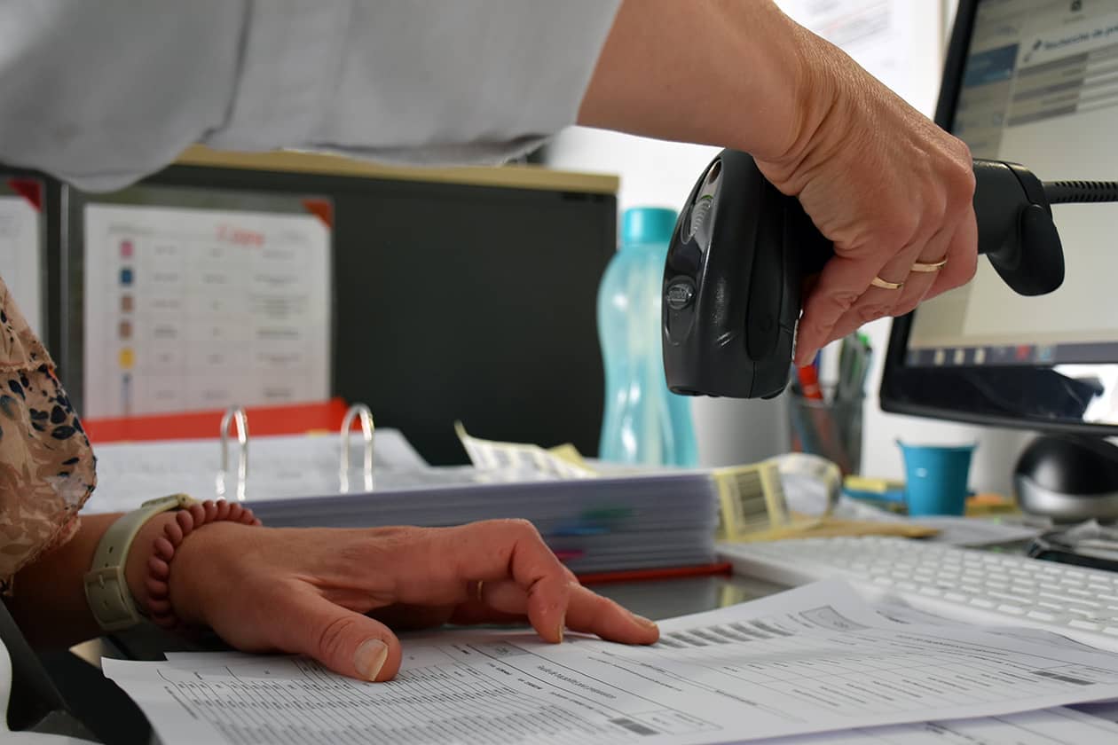 <hr>Enregistrement de prélèvements à réception.