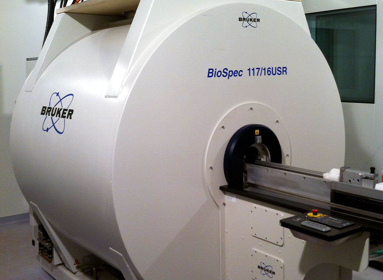 <hr>IRM 11.7T Bruker pour l’imagerie de rongeurs.