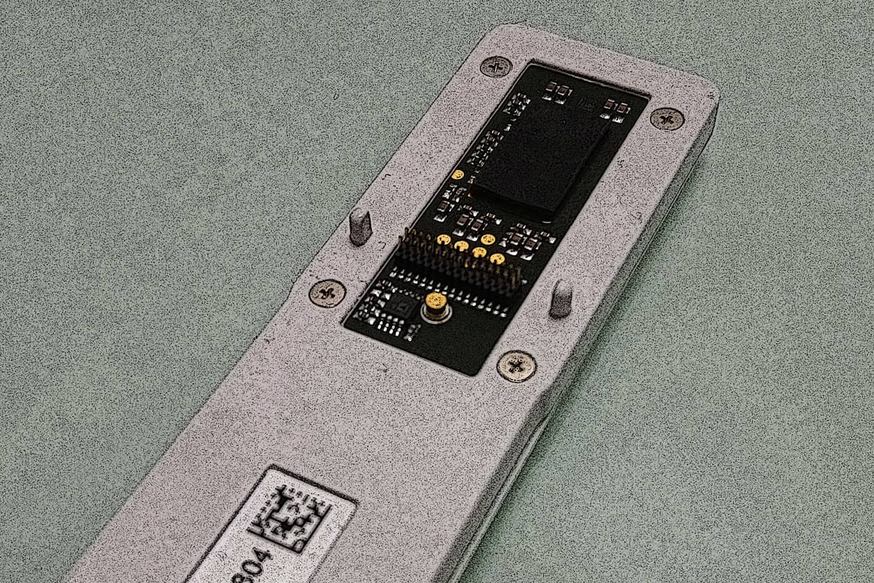 <hr>Séquenceur nanopore MinION (Oxford Nanopore Technologies).