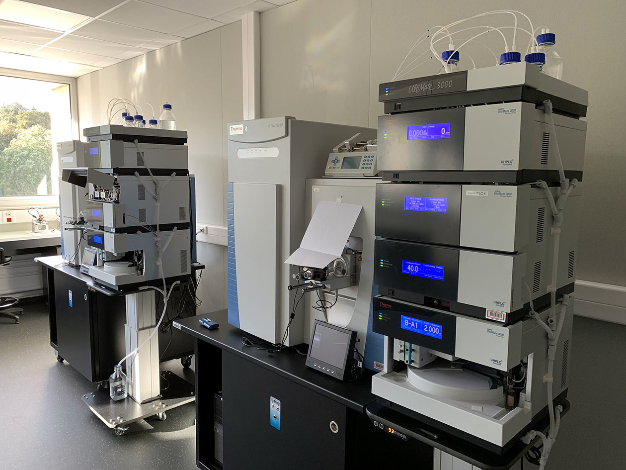 <hr>Spectromètre de masse en tandem haute résolution Q Exactive HF.