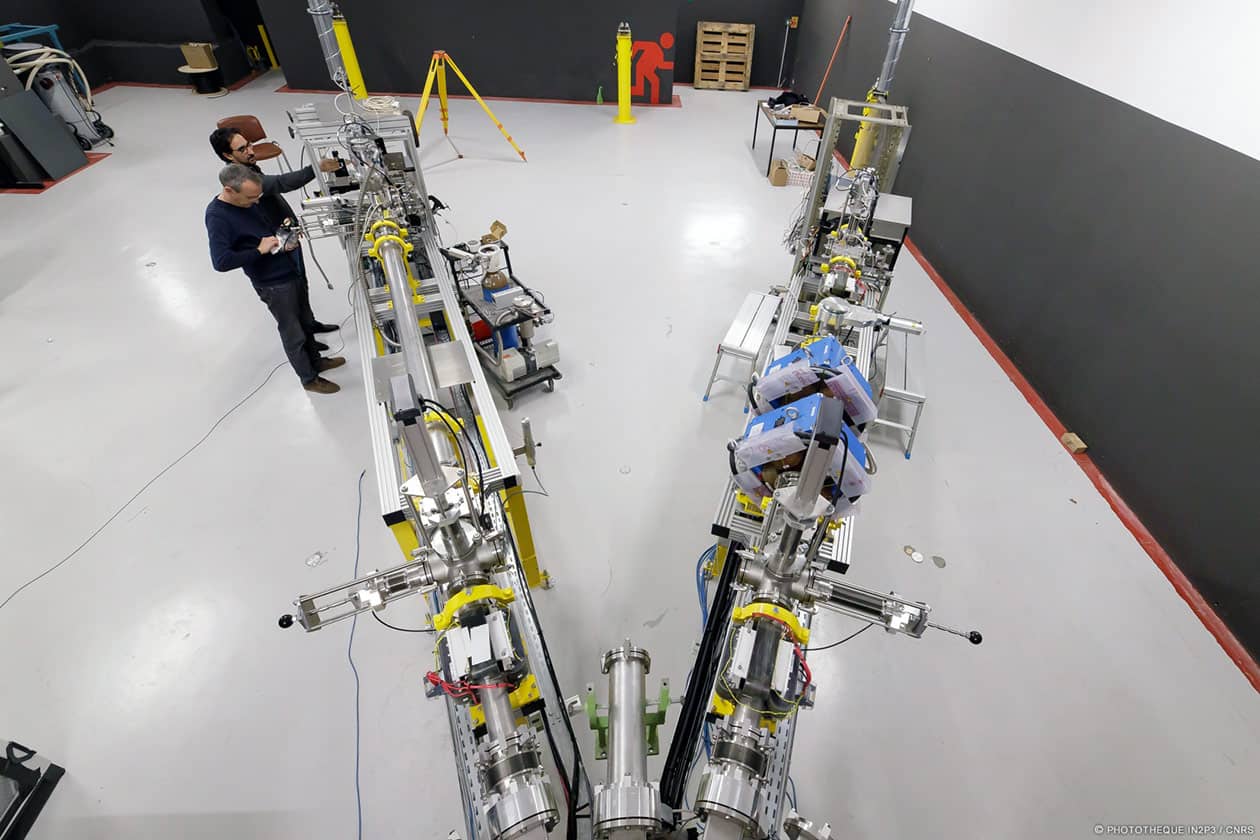 <hr>Lignes d’irradiation.