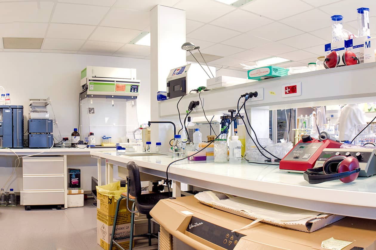 <hr>Locaux de la plateforme P2R. © Nantes Université, P2R.