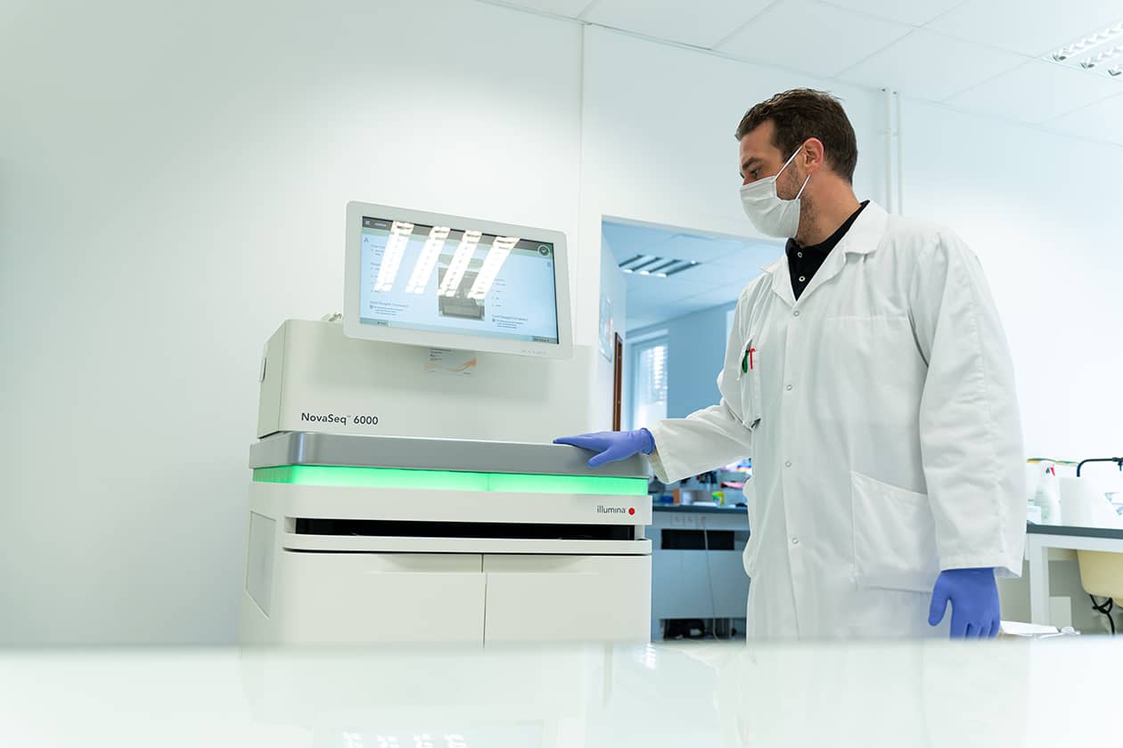<hr>Séquenceur NGS NovaSeq 6000 (Illumina).