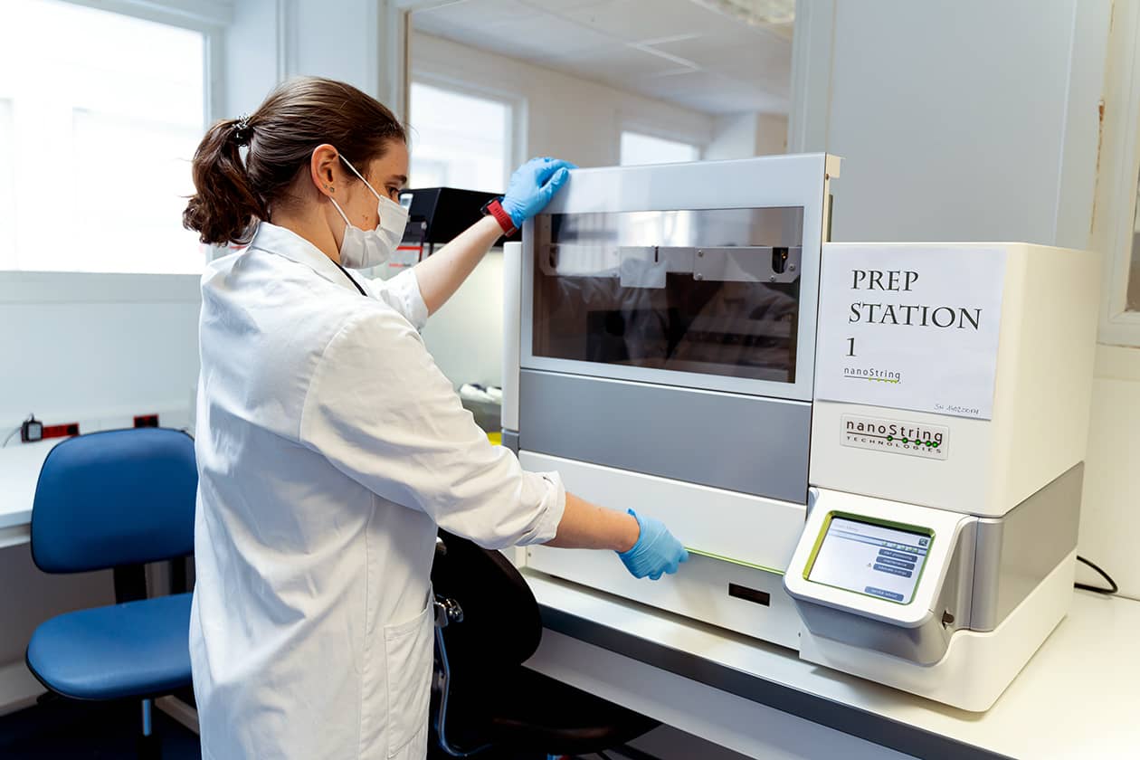 <hr>Appareil de transcriptomique (NanoString).