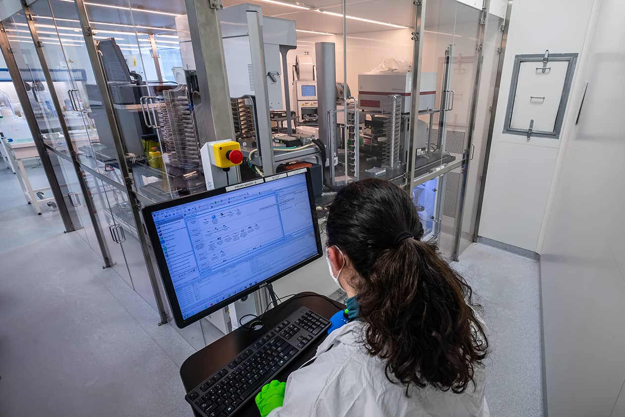<hr>Plateau de criblage robotisé HCS-L2 (ARIADNE-Criblage).