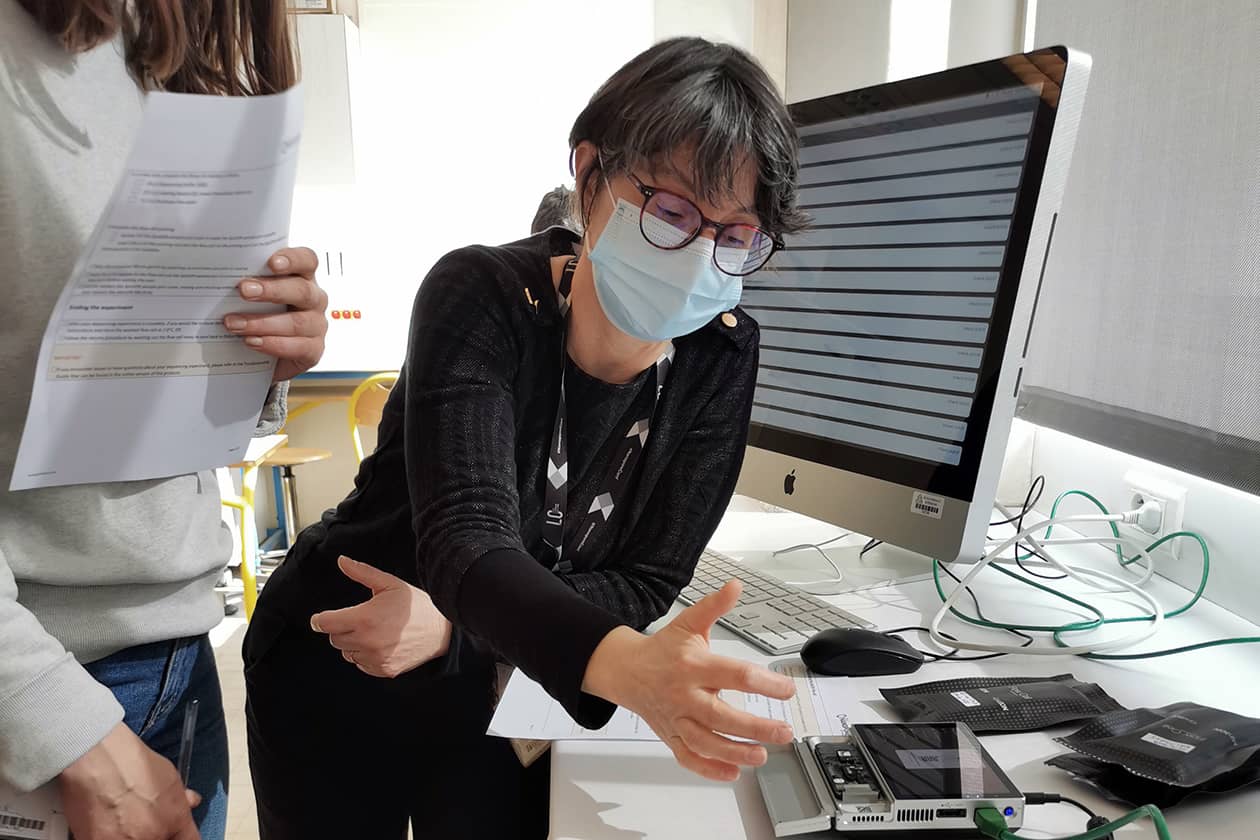 <hr>Formation pratique à l’utilisation du séquenceur MinION (Oxford Nanopore Technologies).