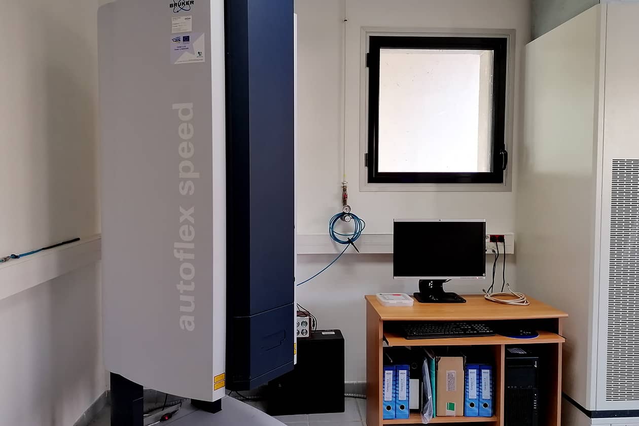 <hr>MALDI-TOF Autoflex Speed.