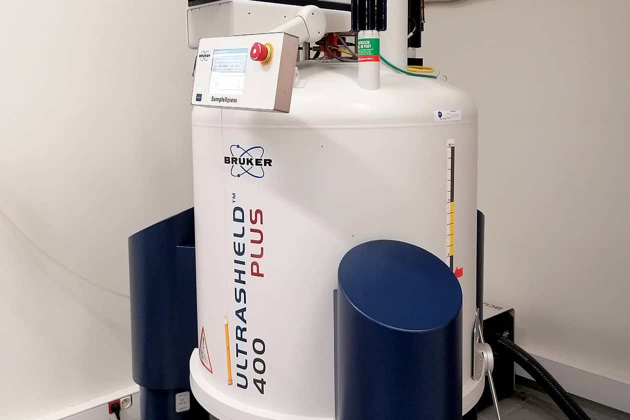 <hr>RMN 400 MHz avec sonde SmartProbe BBFO.