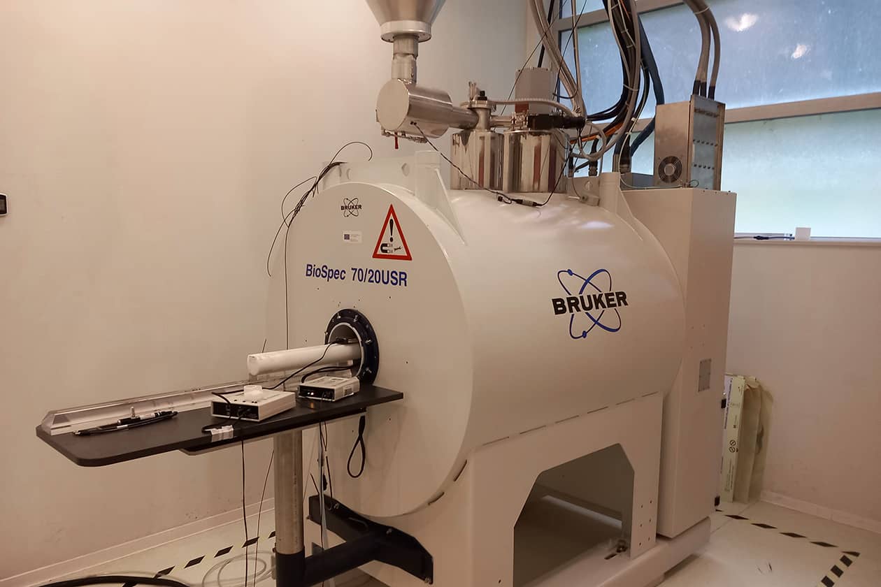 <hr>IRM 7T Bruker Biospec pour l’imagerie cérébrale et cardiaque chez le rat et la souris.