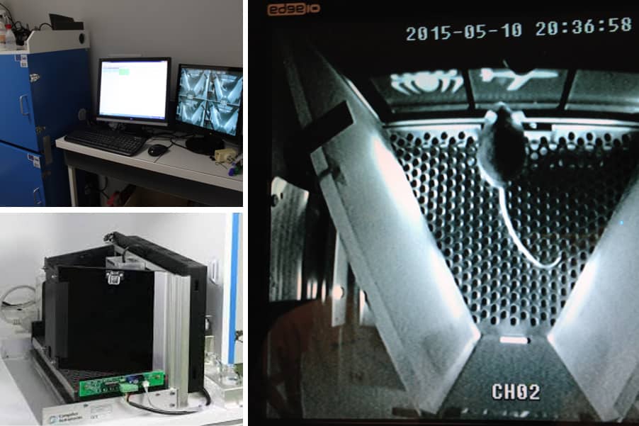 <hr>Chambres de conditionnement opérant Campden Instruments.