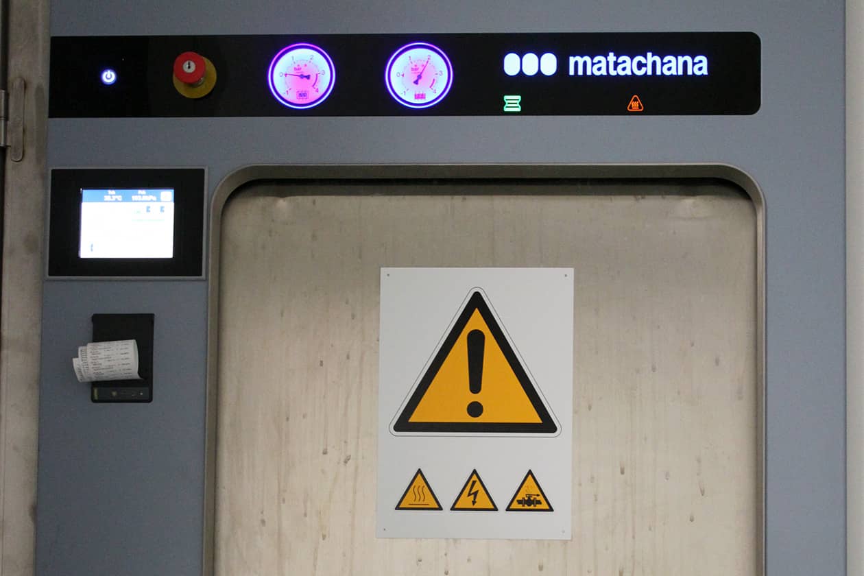 <hr>Autoclave S1000 Matachana.