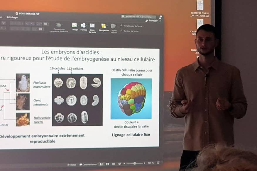 <hr>Présentation en congrès d’un sujet de recherche utilisant la plateforme.