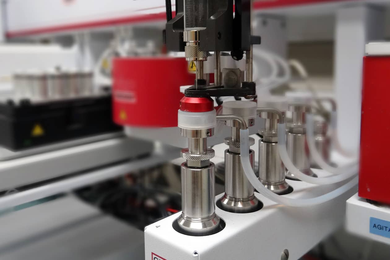 <hr>Robot de méthanolyse.